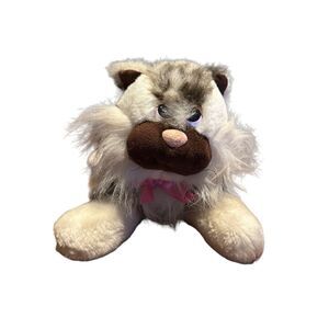 Pound Puppies Purries Furries Plush Vtg 1980s Tonka Cat Kitty Stuffed Animal 14”